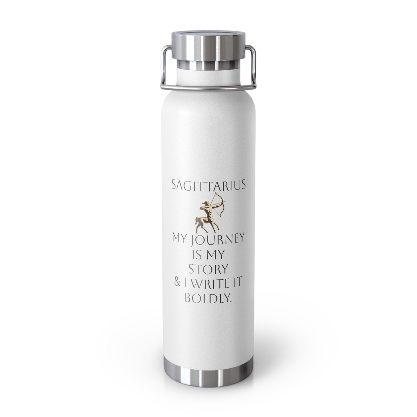 ✨🔮 Enchanted Sagittarius Copper Insulated Bottle – 22oz of Temperature Magic! 🔮✨