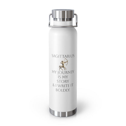 ✨🔮 Enchanted Sagittarius Copper Insulated Bottle – 22oz of Temperature Magic! 🔮✨