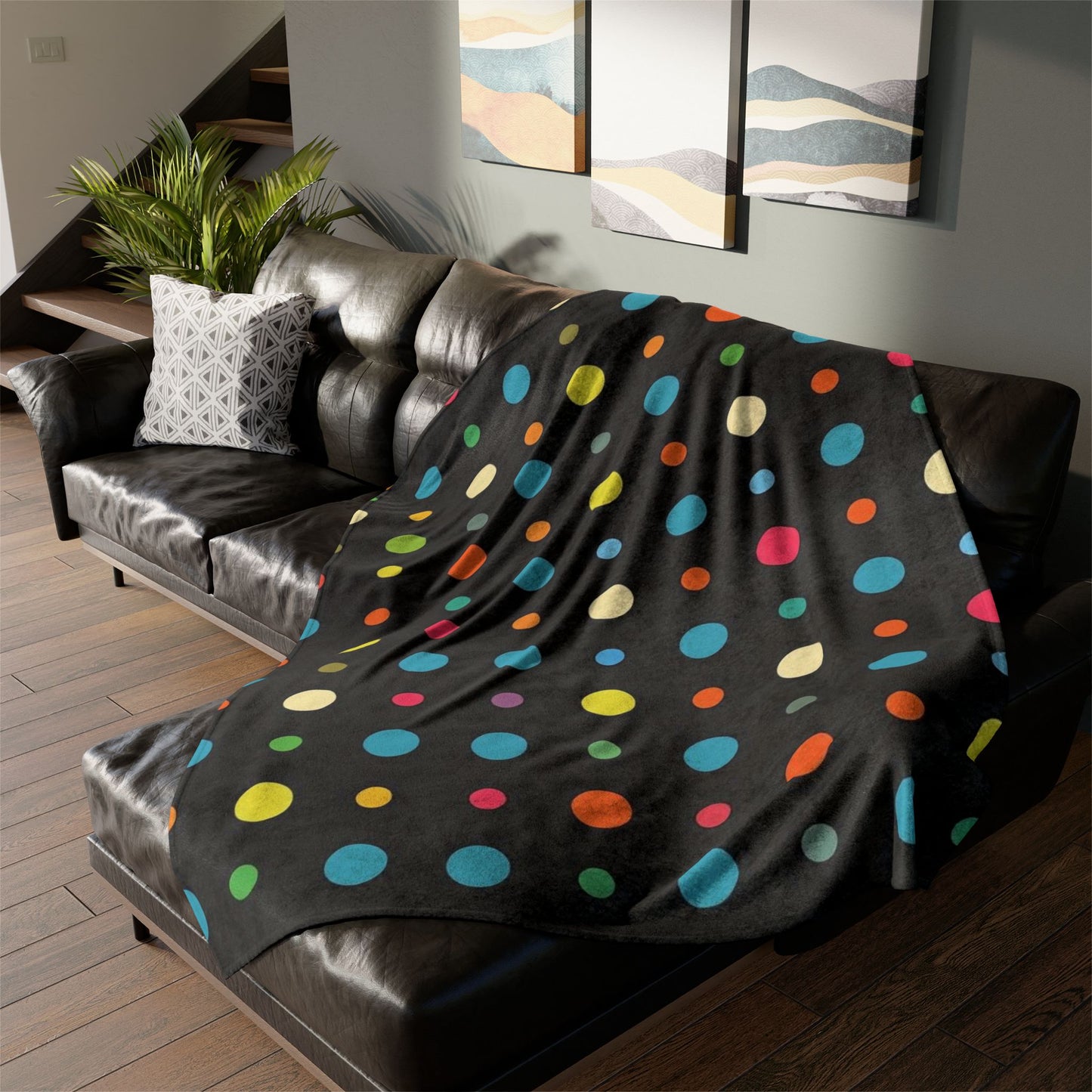 🌙✨ The Enchanted Dreamscape Blanket ✨🌙 Ultra-Soft Cosmic Comfort Throw • Limited One-of-a-Kind Design • 60" × 80"