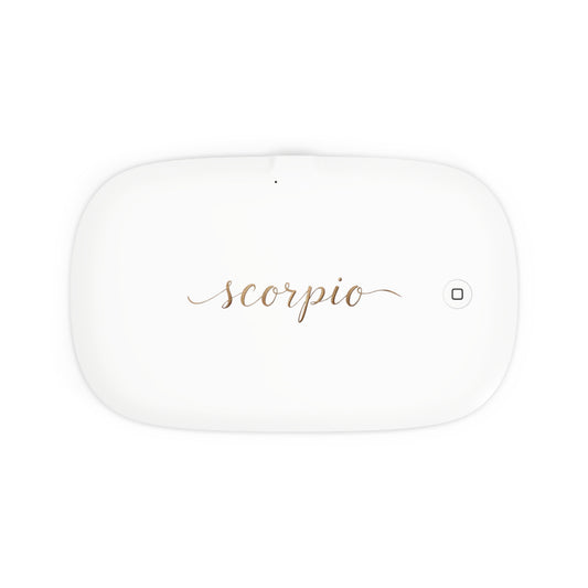 ♏ Aurora UV Phone Sanitizer & Fast Wireless Charging Pad – Scorpio Edition 🦂♏
