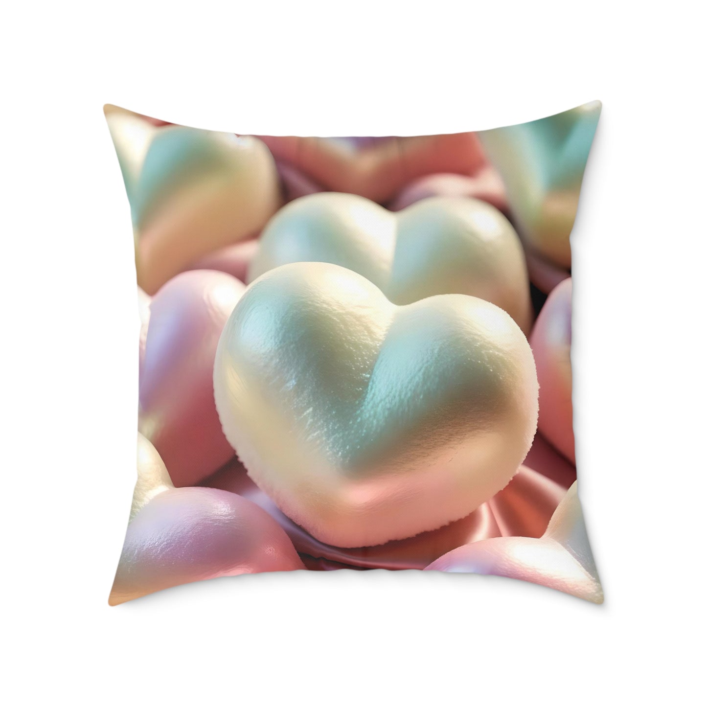 Love in Bloom: Enchanted Decorative Pillow for a Cozy Touch