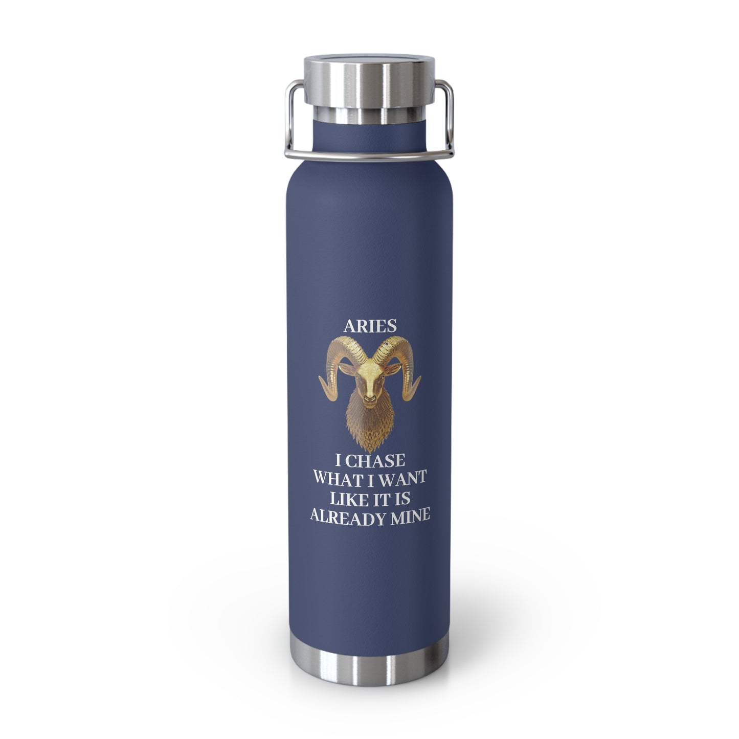 ✨🔮 Enchanted Aries Copper Insulated Bottle – 22oz of Temperature Magic! 🔮✨