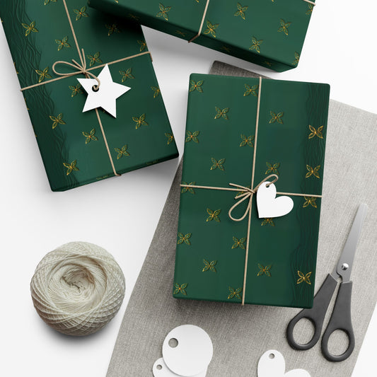 Enchanted Christmas Wrapping Paper – A Holiday Dazzle in Every Fold 🎀✨