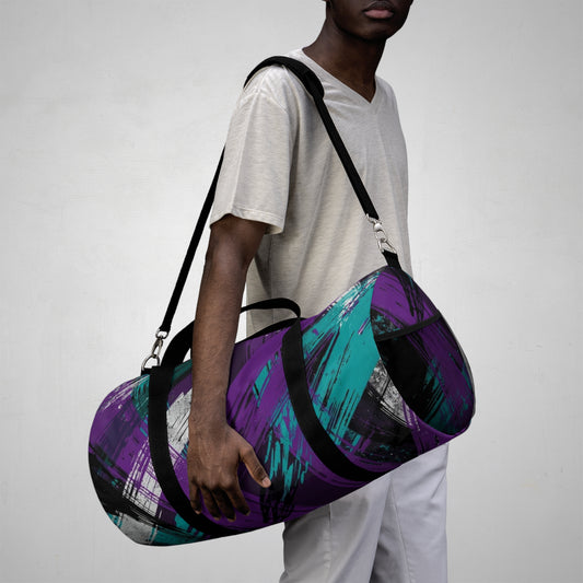 The Razzle-Dazzle Duffle Bag – One-of-a-Kind Design 🎨🔥