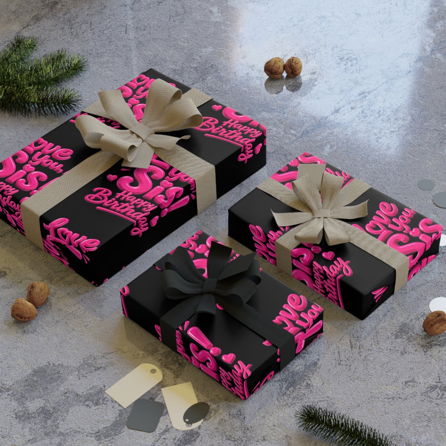 🤍 Birthday Wrapping Paper | The Enchanted Wrap™ Collection 🤍