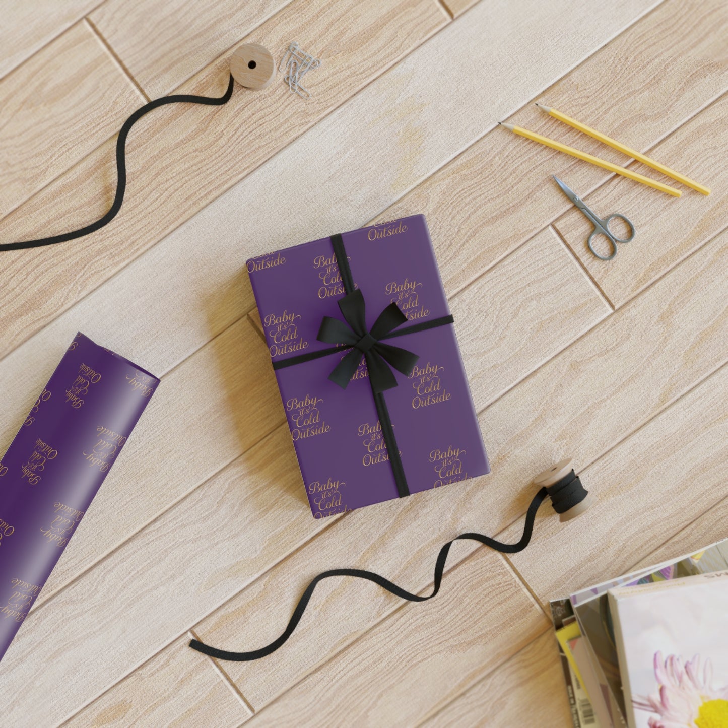 🎄✨ Enchanted Christmas Wrapping Paper – Holiday Magic in Every Fold 🎁❄️🌟
