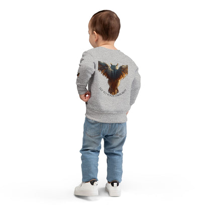 🦄✨ The Enchanted Cozy: One-of-a-Kind Toddler Sweatshirt 🌈🧸
