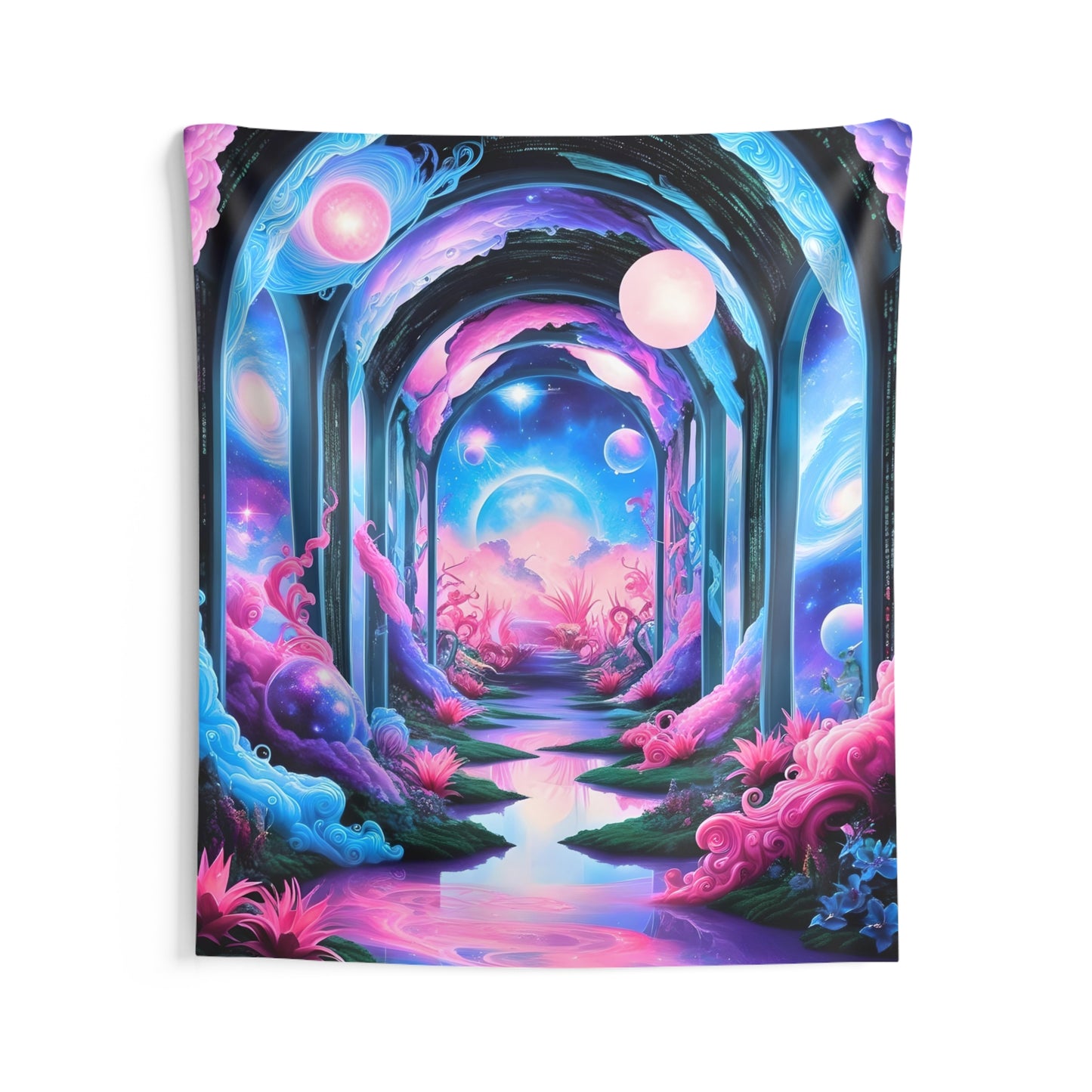 🌟✨ Mystical Aura: Enchanted Tapestry for Your Magical Wall and Captivating Photography Backdrops 📸🪄🌙