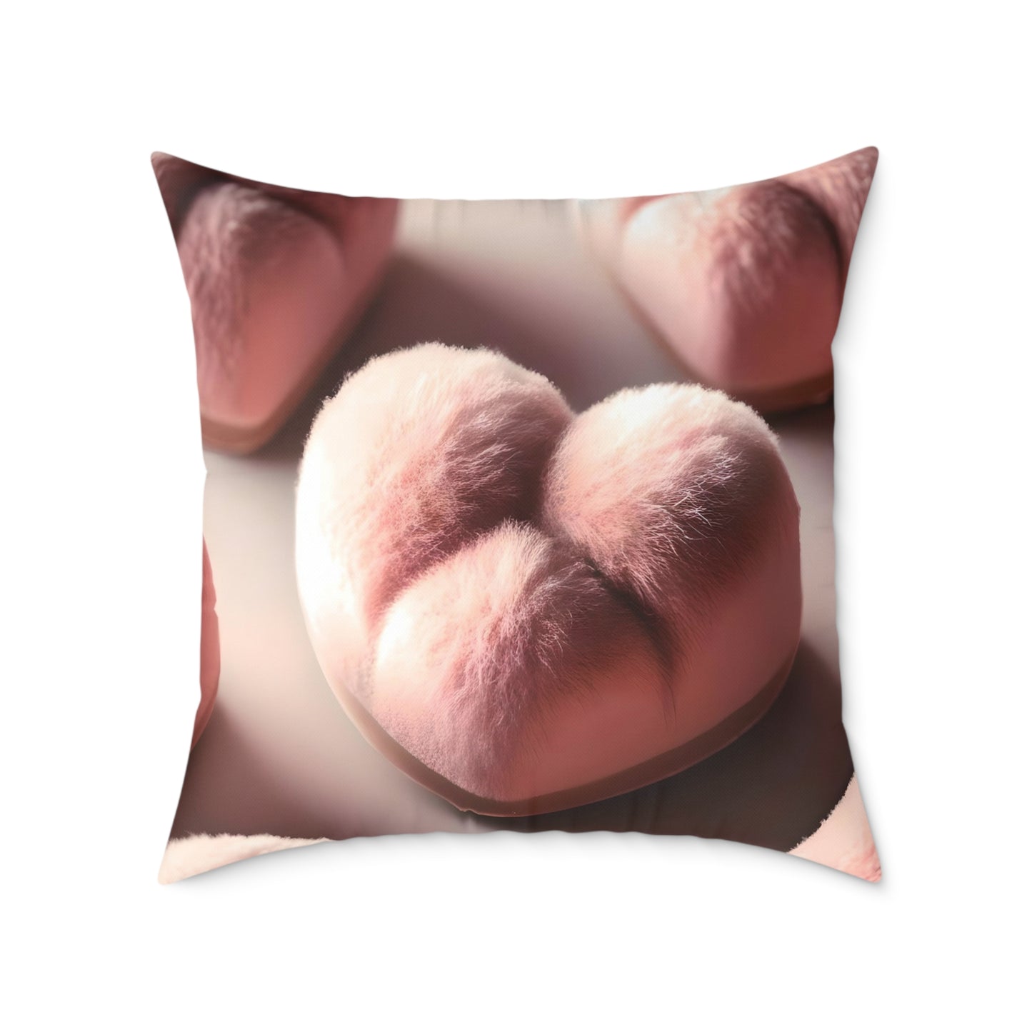 Love in Bloom: Enchanted Decorative Pillow for a Cozy Touch