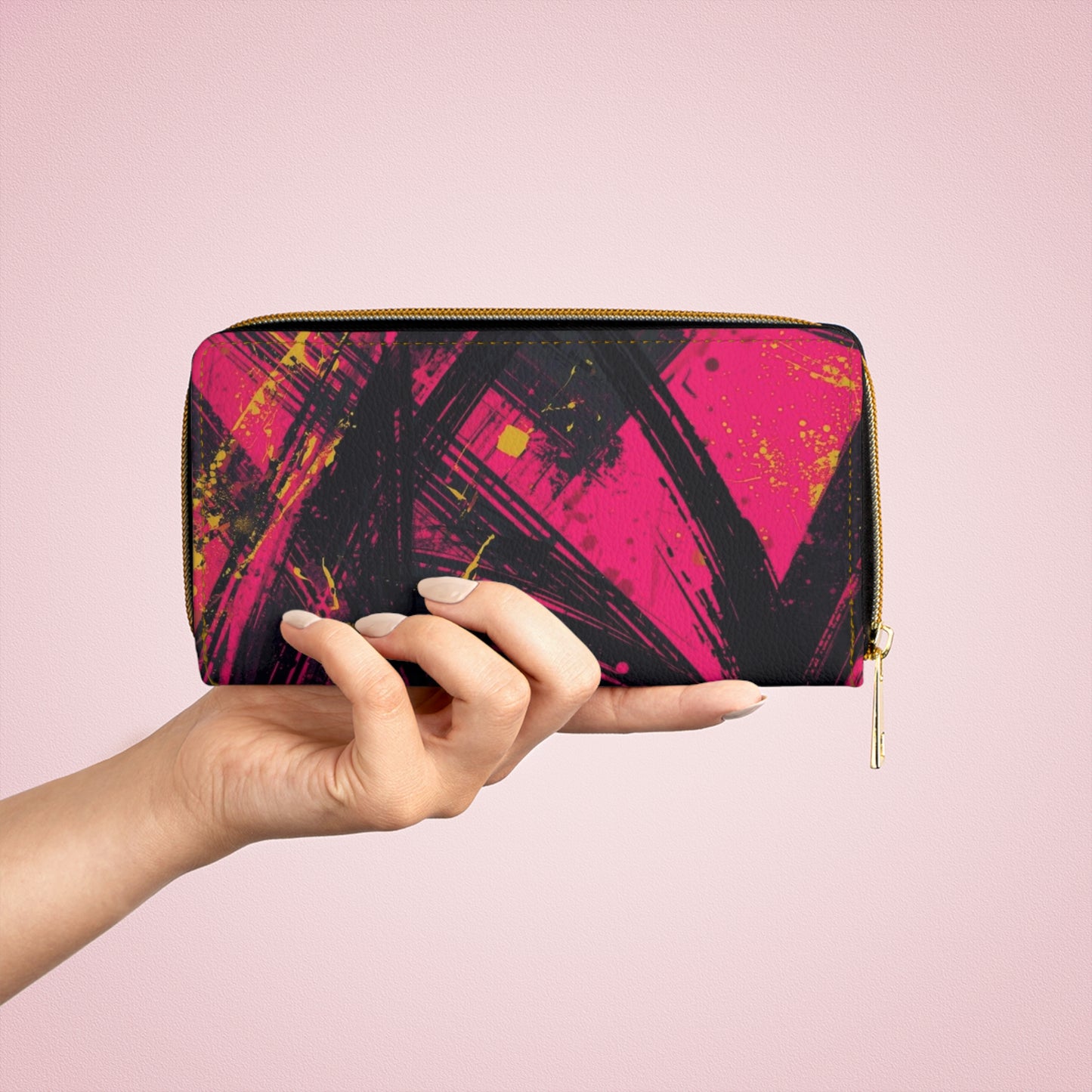 💎✨ Mystical Magic: The Enchanted Zippered Wallet of Elegance & Wonder 🔮💖🌙