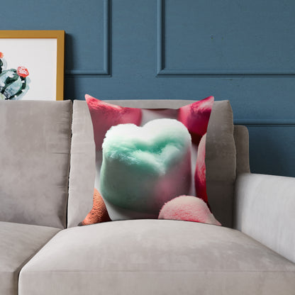 Love in Bloom: Enchanted Decorative Pillow for a Cozy Touch