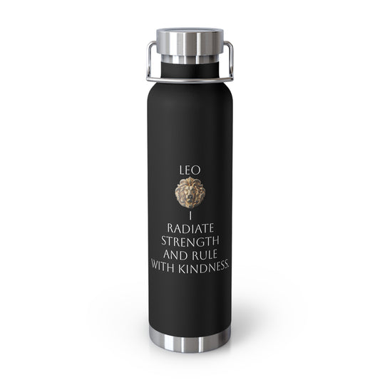 ✨🔮 Enchanted Leo Copper Insulated Bottle – 22oz of Temperature Magic! 🔮✨