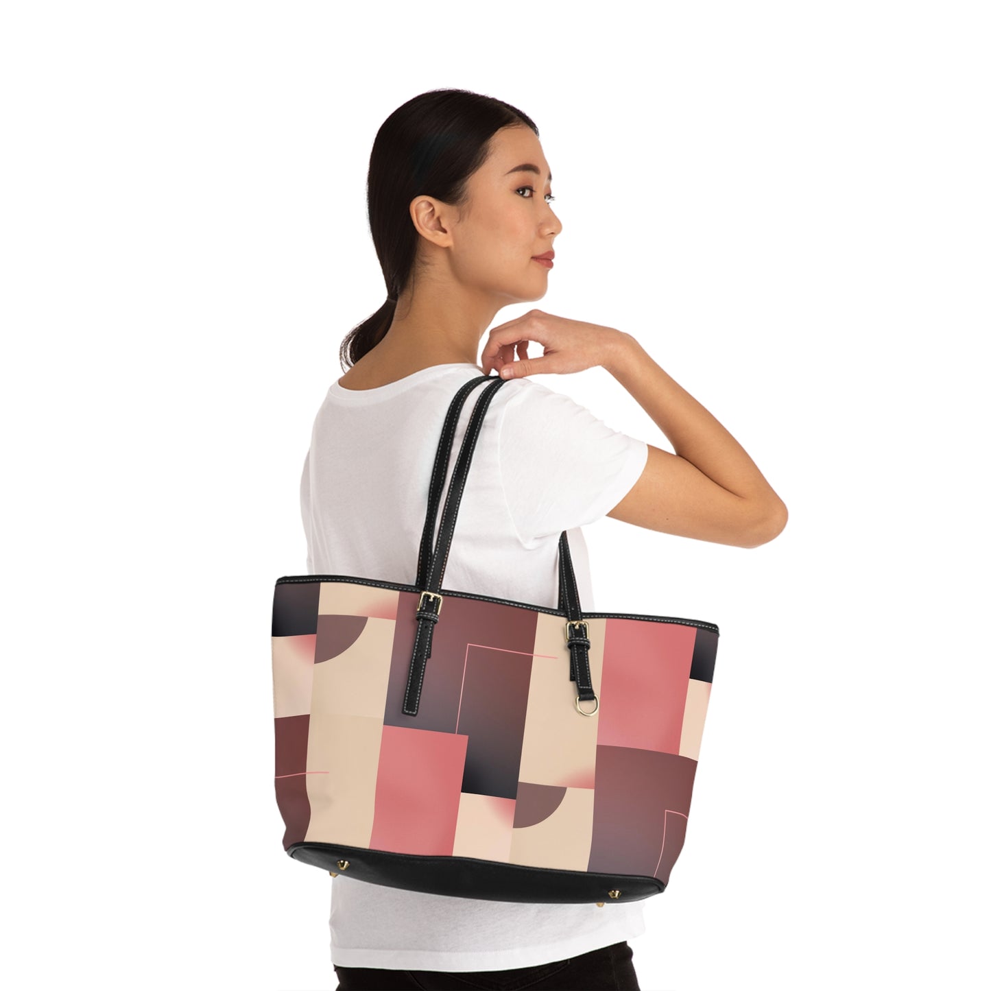👜✨ The Razzle-Dazzle Double Vision™ PU Leather Shoulder Bag ✨👜🌈