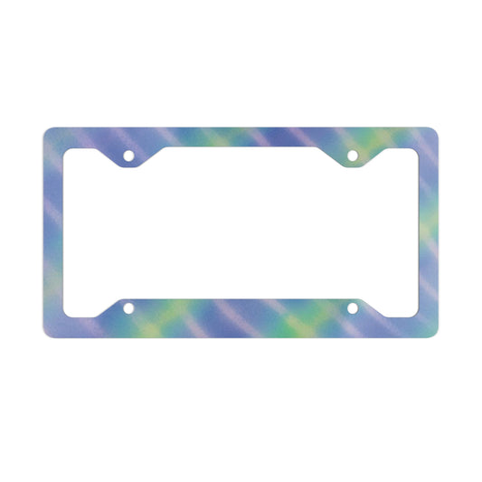 ✨🚗 The Enchanted Drive: Glossed Glory License Plate Frame – Luxury Custom Metal Accent 💎🌙