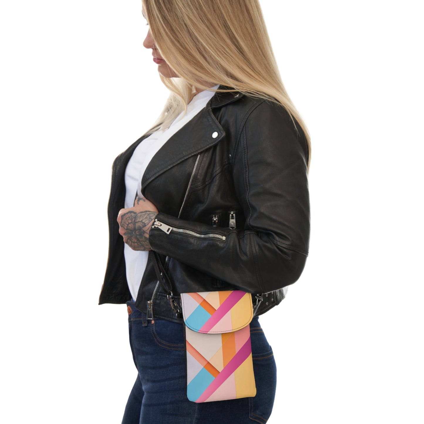 👜🌟 The Razzle-Dazzle Pocket Prism™ Cell Phone Wallet ✨💼🌈