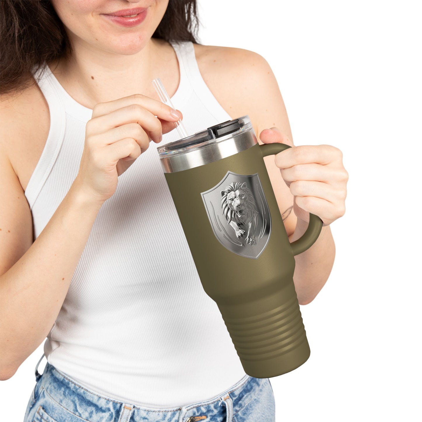 🤍 Enchanted Emblem Travel Tumbler 🤍