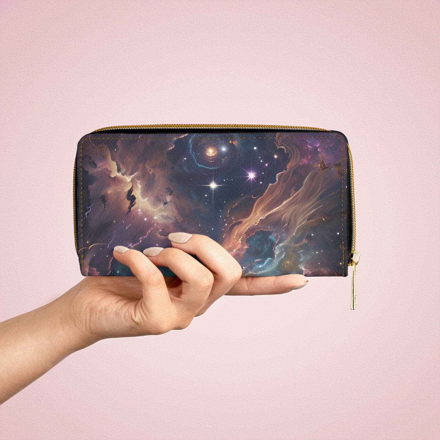 💎✨ Mystical Magic: The Enchanted Zippered Wallet of Elegance & Wonder 🔮💖🌙