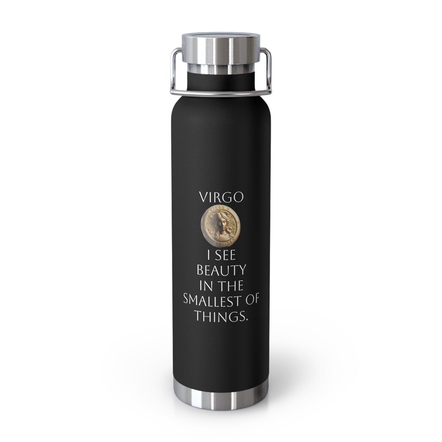 ✨🔮 Enchanted Virgo Copper Insulated Bottle – 22oz of Temperature Magic! 🔮✨