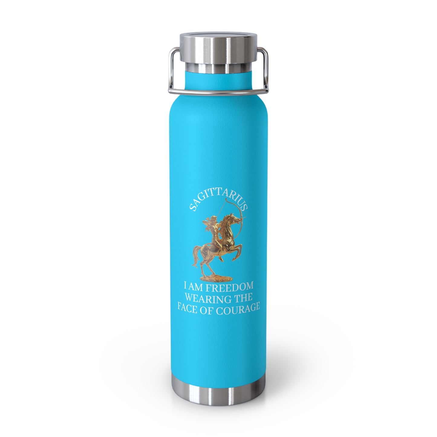✨🔮 Enchanted Sagittarius Copper Insulated Bottle – 22oz of Temperature Magic! 🔮✨