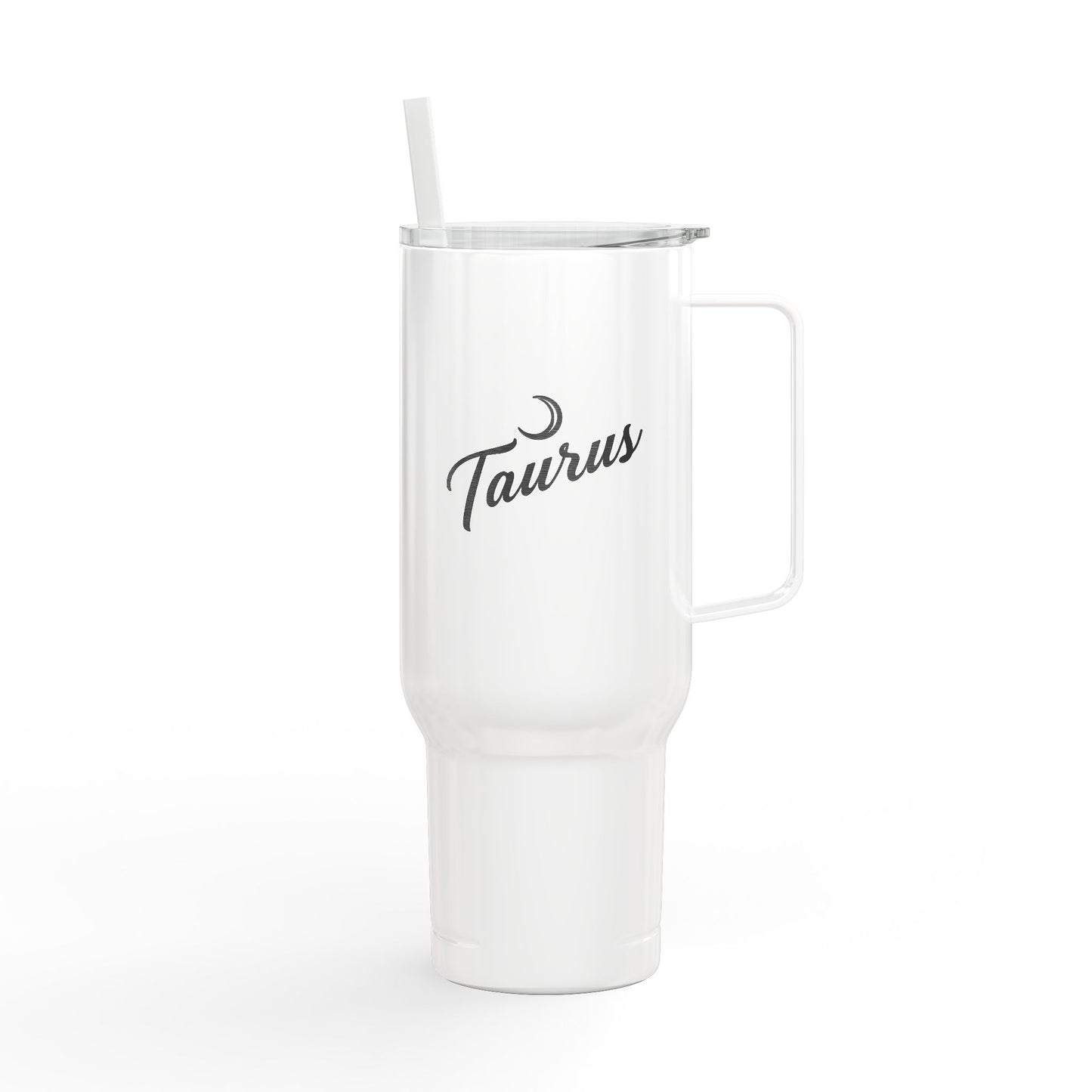 Cosmic Taurus Signatures ✨ 40oz Engraved Zodiac Tumbler