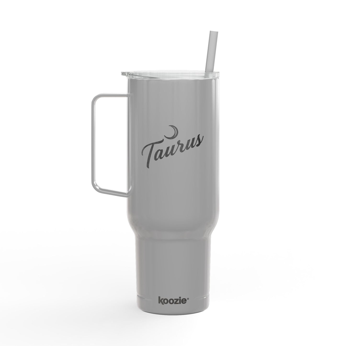 Cosmic Taurus Signatures ✨ 40oz Engraved Zodiac Tumbler