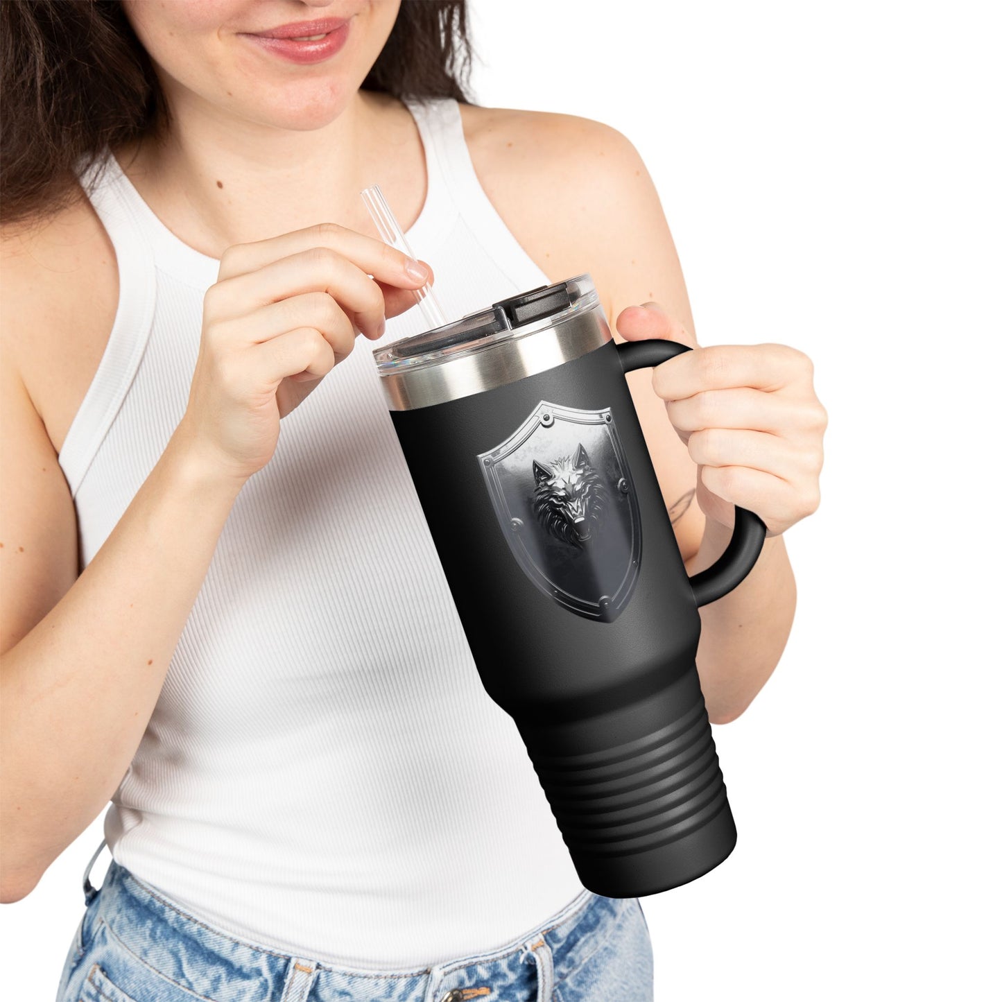 🤍 Enchanted Emblem Travel Tumbler 🤍
