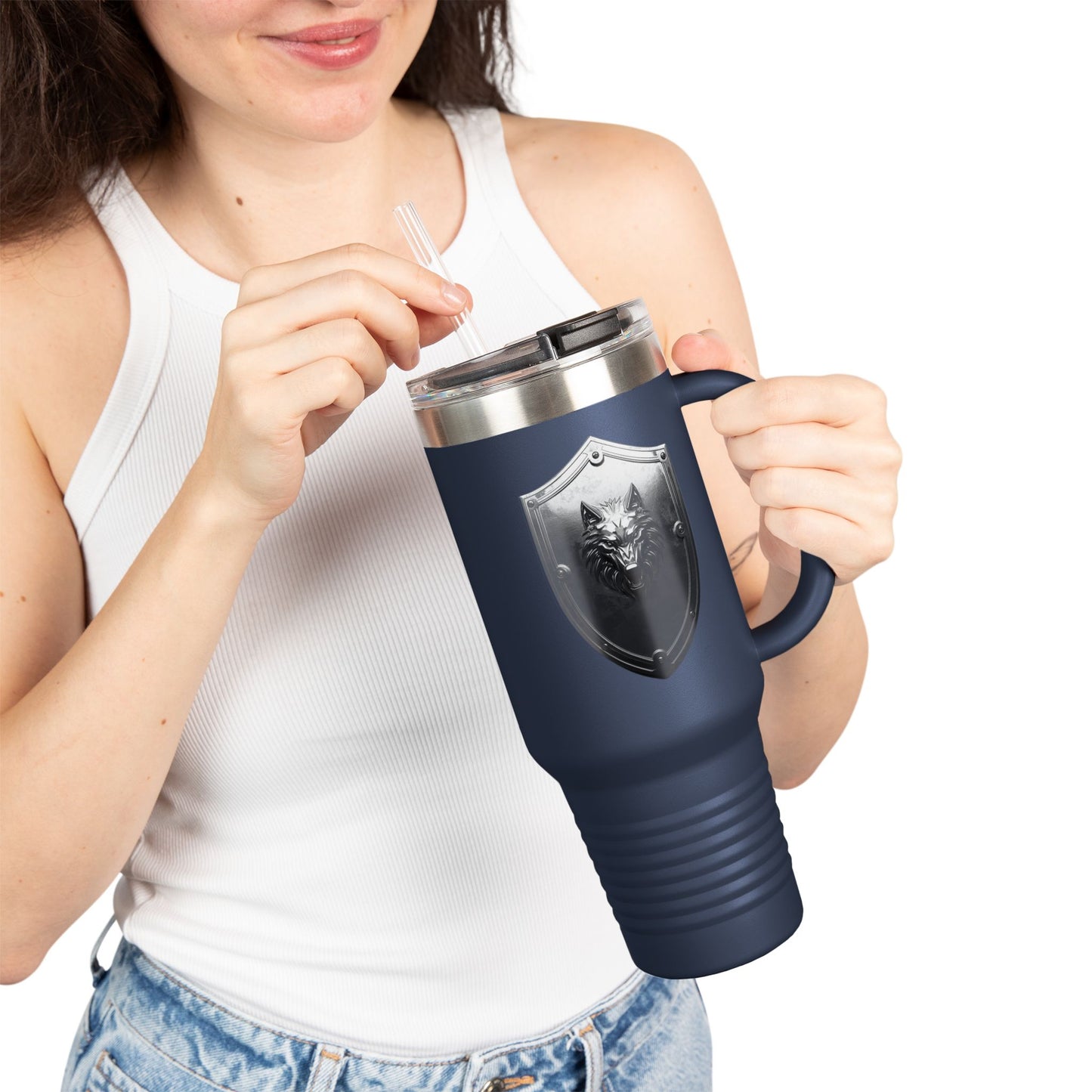 🤍 Enchanted Emblem Travel Tumbler 🤍