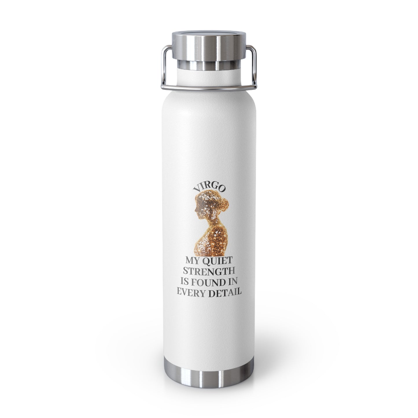✨🔮 Enchanted Virgo Copper Insulated Bottle – 22oz of Temperature Magic! 🔮✨