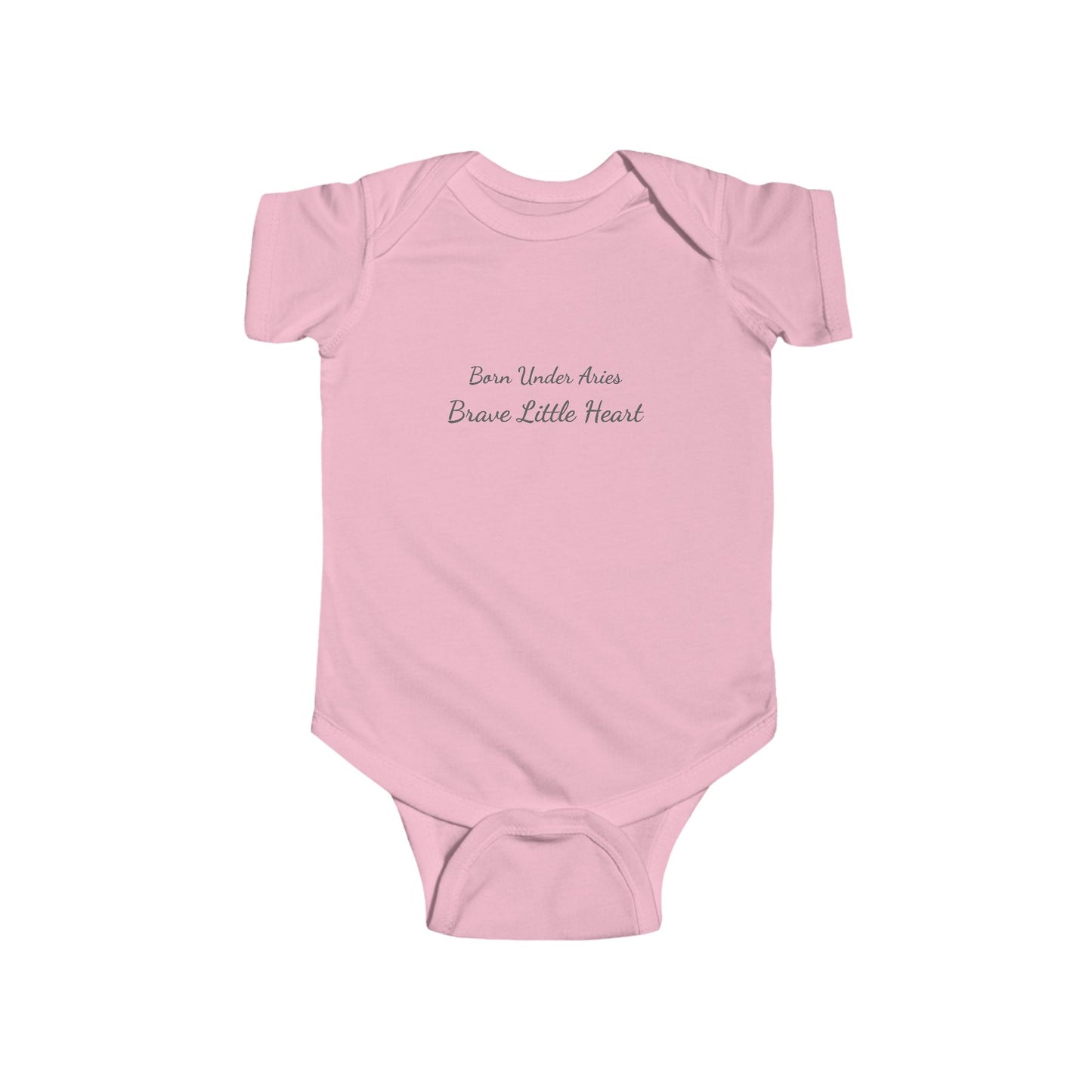 💫 The Born Under™ Collection – Aries Edition 💫 Brave Little Heart Infant Onesie
