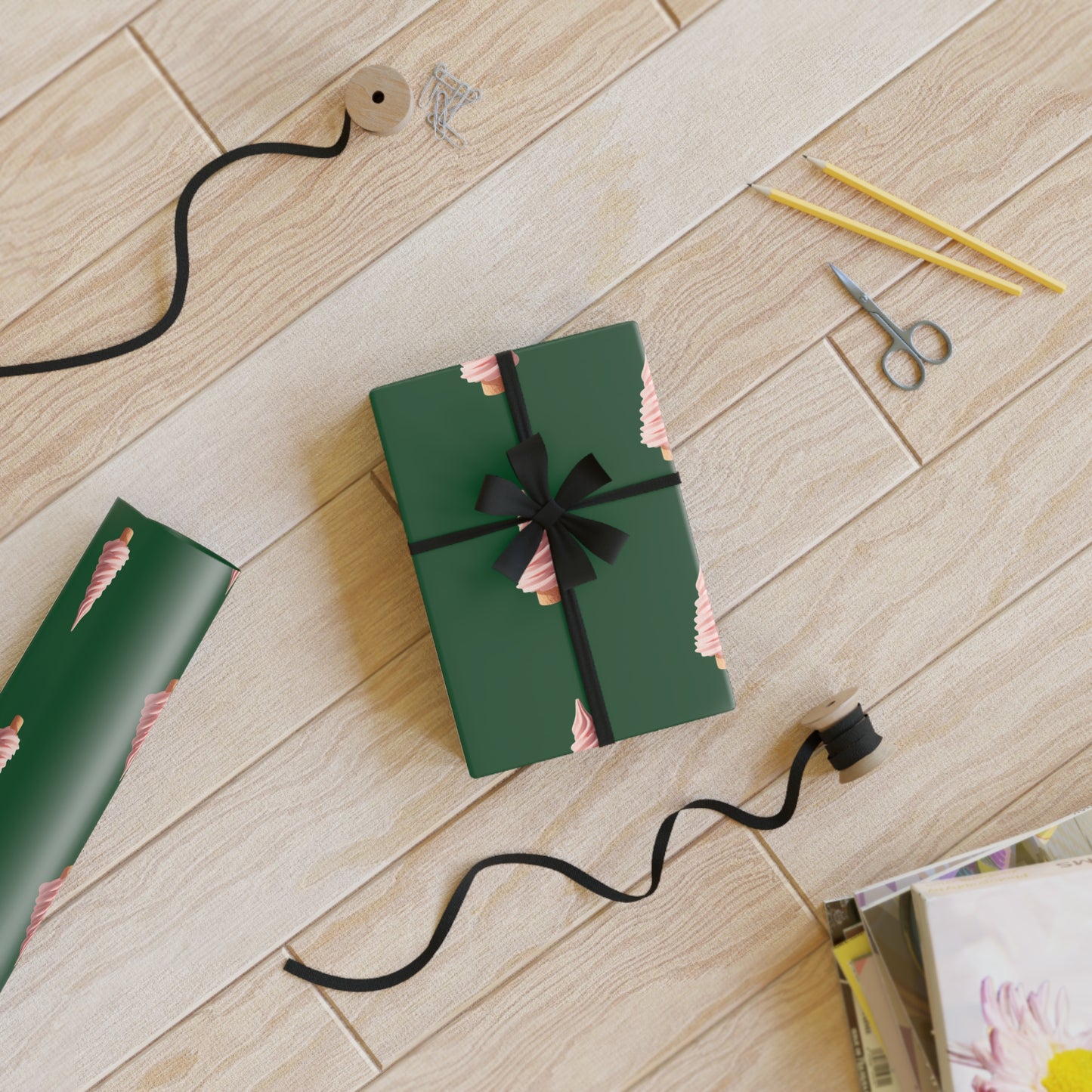 🎄✨ Enchanted Christmas Wrapping Paper – Holiday Magic in Every Fold 🎁❄️🌟