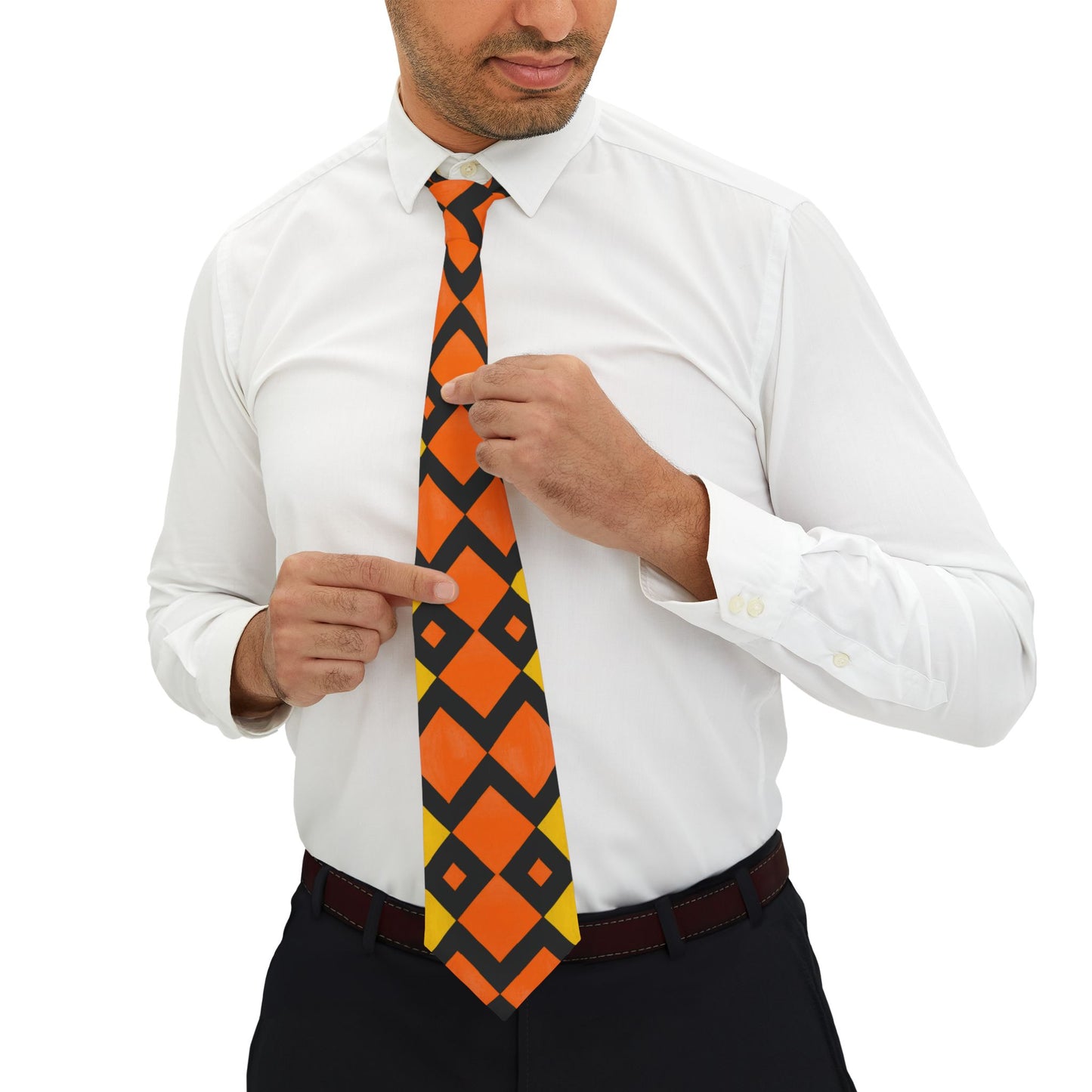 ✨🎩 The Razzle-Dazzle Men’s Necktie: Bold Elegance for the Modern Gentleman 🌟👔