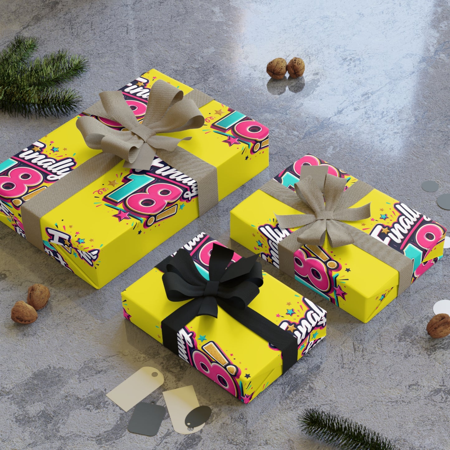 🤍 Birthday Wrapping Paper | The Enchanted Wrap™ Collection 🤍