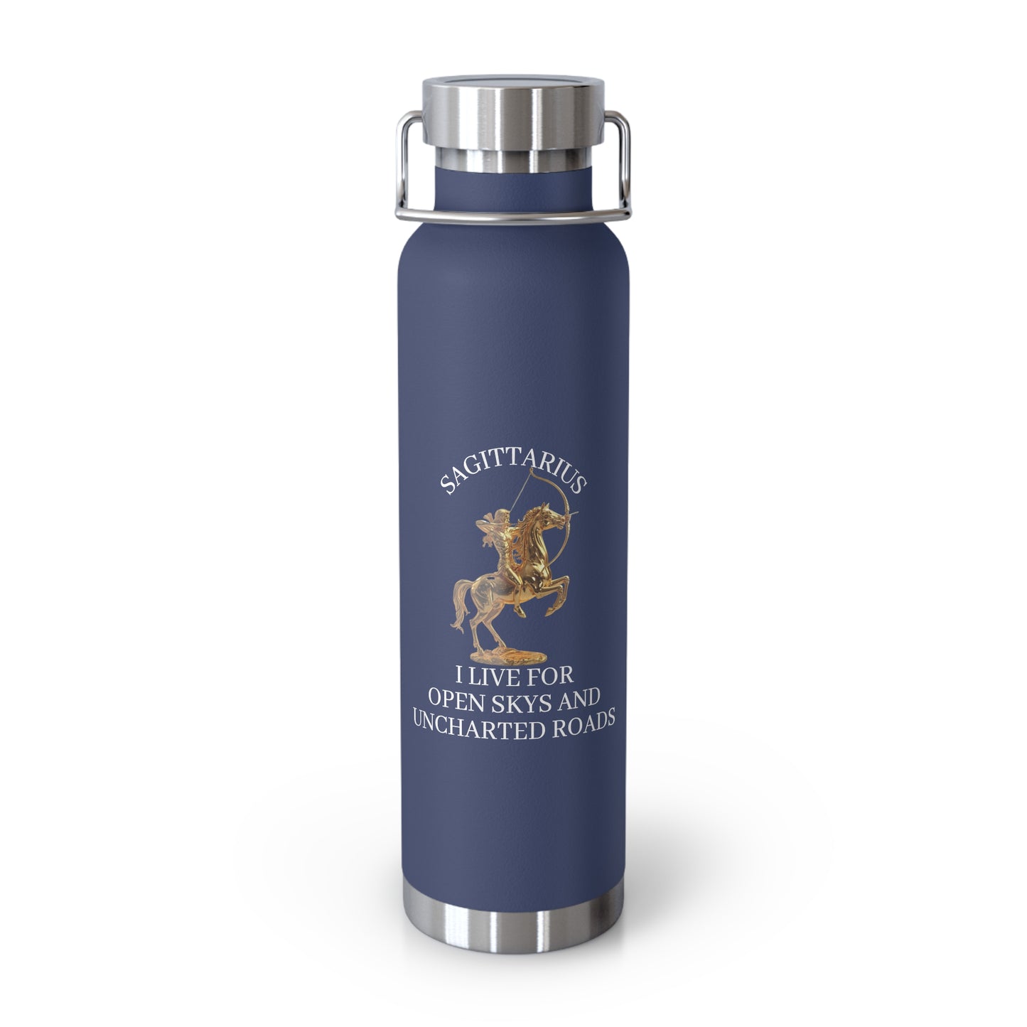 ✨🔮 Enchanted Sagittarius Copper Insulated Bottle – 22oz of Temperature Magic! 🔮✨