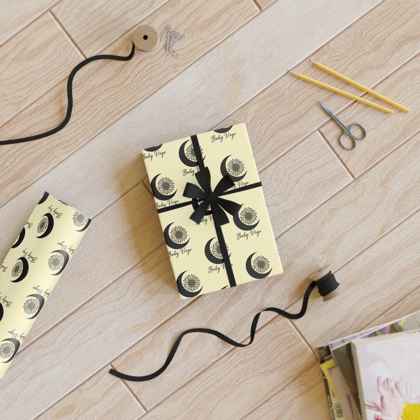 ♍ Baby Virgo Wrapping Paper | The Enchanted Wrap™ Collection ♡