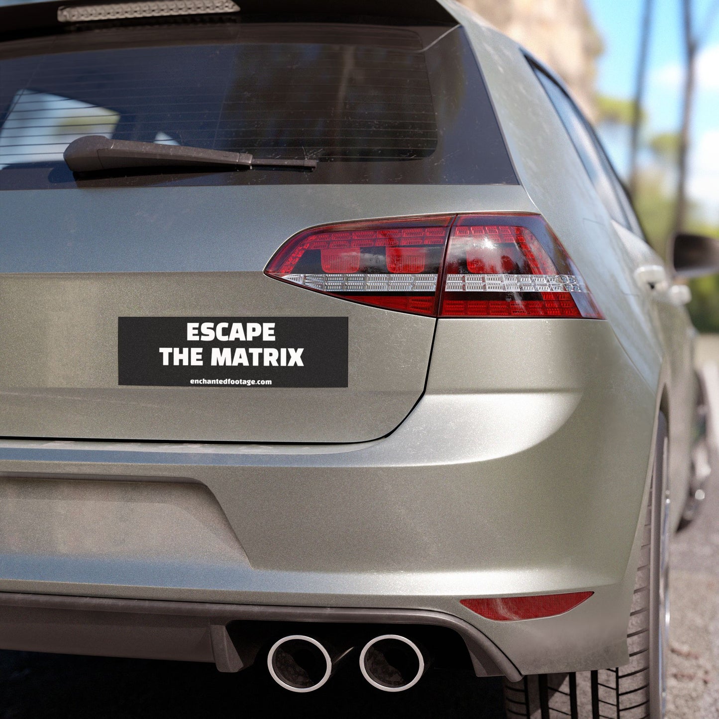 🤍 The Enchanted Statement™ Bumper Sticker | The Enchanted Drive Collection 🤍