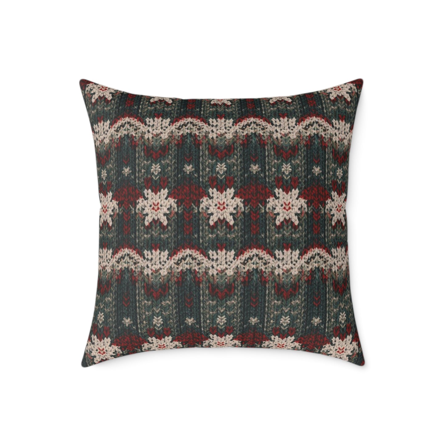 ❄️✨ Enchanted Winter Pillow – Cozy Magic for the Season ⛄🕯️