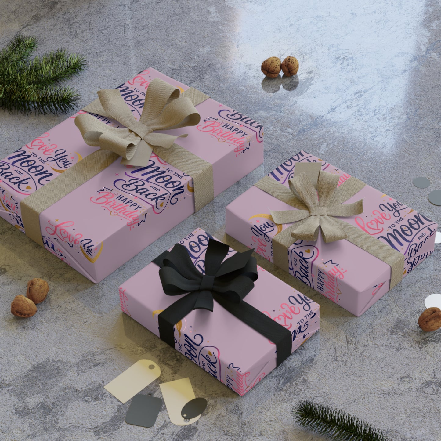 🤍 Birthday Wrapping Paper | The Enchanted Wrap™ Collection 🤍