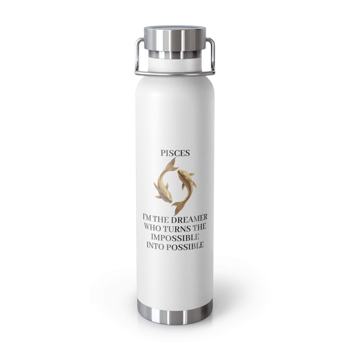 ♓ Pisces Statement Bottle | The Enchanted Vessel™ Collection