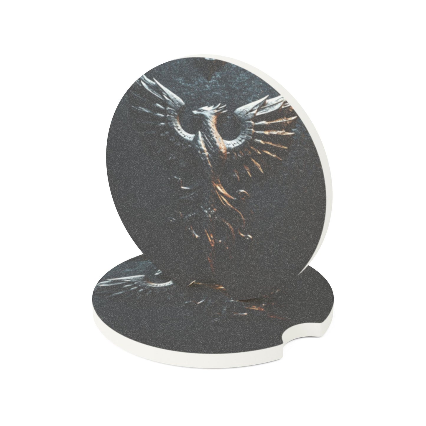 ✨🚗 The Enchanted Drive: Spellstone Sip Coasters – 2-Piece Luxury Car Set 💎🌙