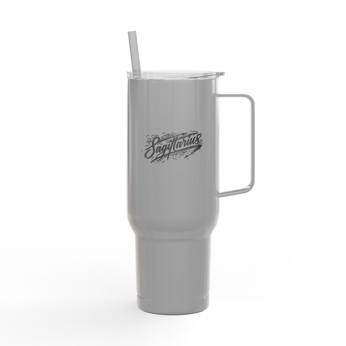 Cosmic Sagittarius Signatures ✨ 40oz Engraved Zodiac Tumbler
