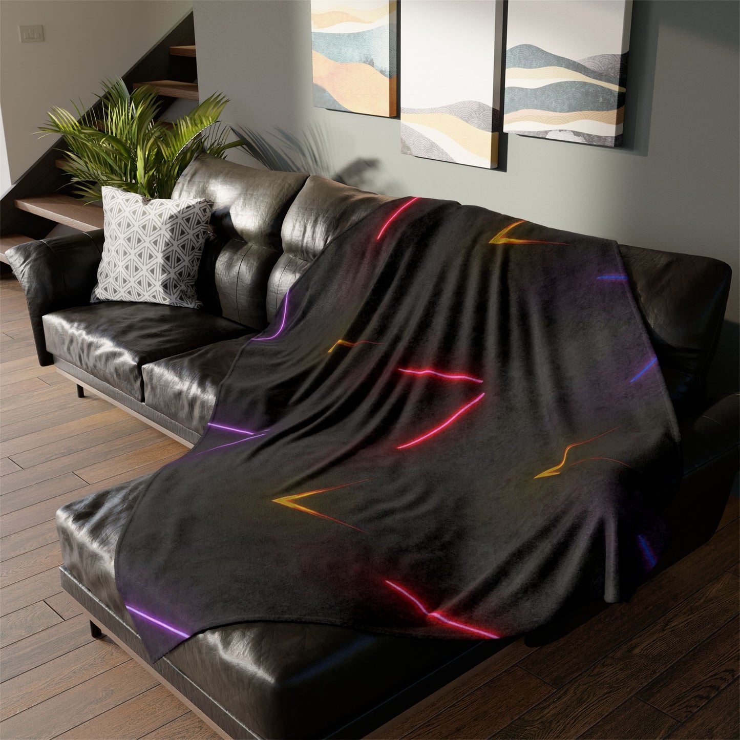 🌙✨ The Enchanted Dreamscape Blanket ✨🌙 Ultra-Soft Cosmic Comfort Throw • Limited One-of-a-Kind Design • 60" × 80"