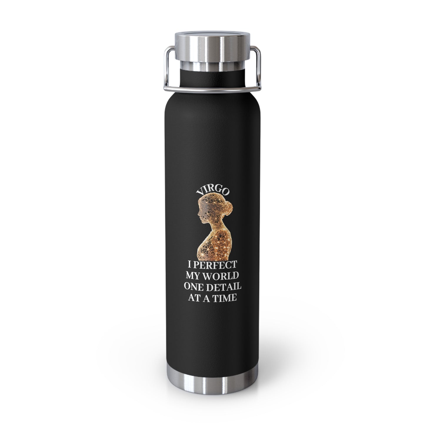 ✨🔮 Enchanted Virgo Copper Insulated Bottle – 22oz of Temperature Magic! 🔮✨