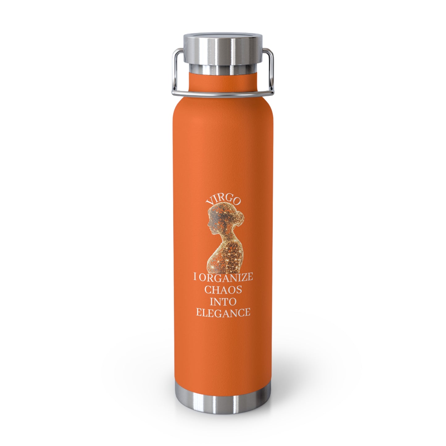 ✨🔮 Enchanted Virgo Copper Insulated Bottle – 22oz of Temperature Magic! 🔮✨