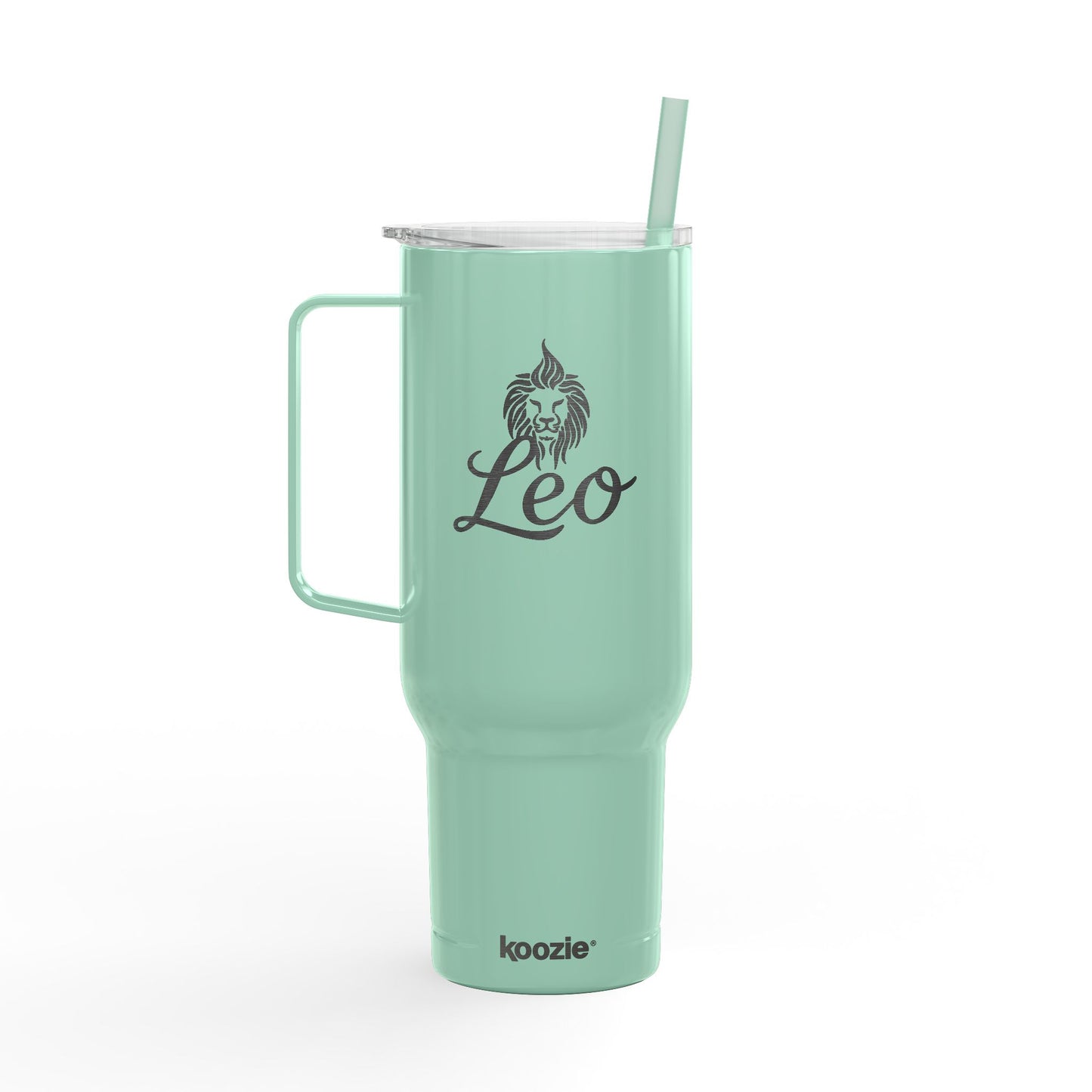 Cosmic Leo Signatures ✨ 40oz Engraved Zodiac Tumbler