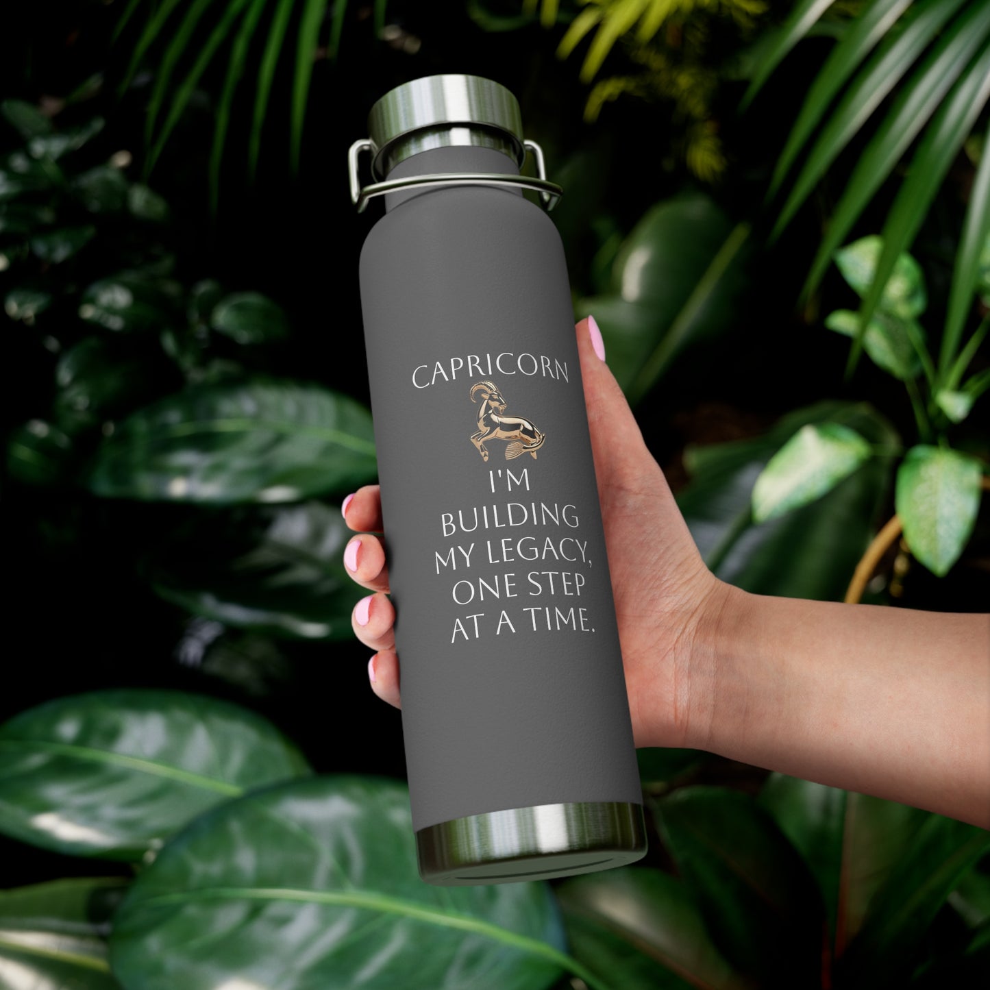 ✨🔮 Enchanted Capricorn Copper Insulated Bottle – 22oz of Temperature Magic! 🔮✨
