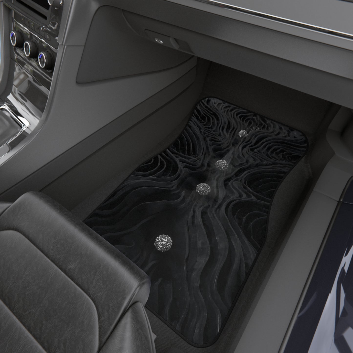 ✨ Spellbound Style: 4-Piece Enchanted Car Mats 🌟🚗🔮