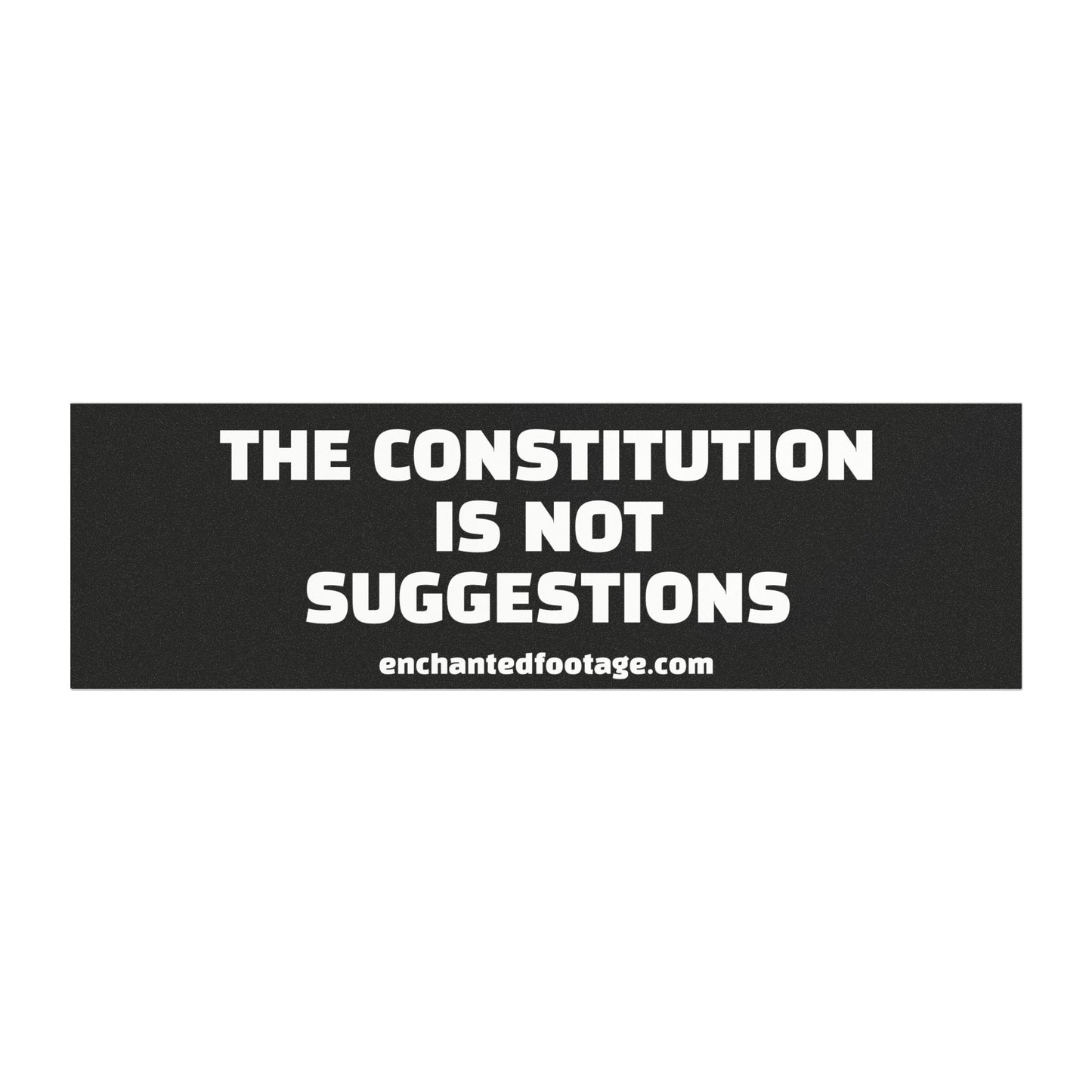 🤍 The Enchanted Statement™ Bumper Sticker | The Enchanted Drive Collection 🤍