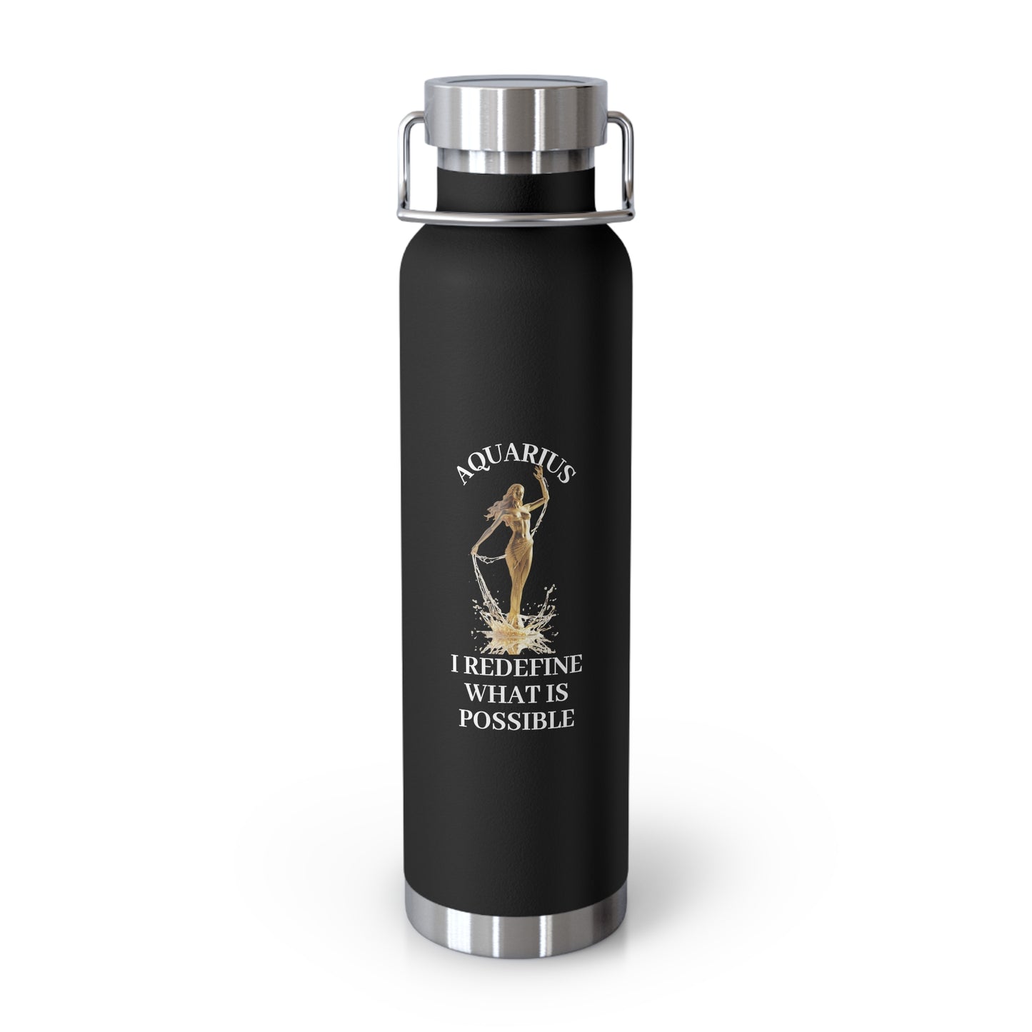 ✨🔮 Enchanted Aquarius Copper Insulated Bottle – 22oz of Temperature Magic! 🔮✨