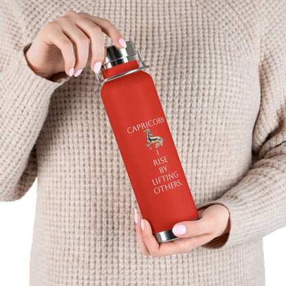 ✨🔮 Enchanted Capricorn Copper Insulated Bottle – 22oz of Temperature Magic! 🔮✨
