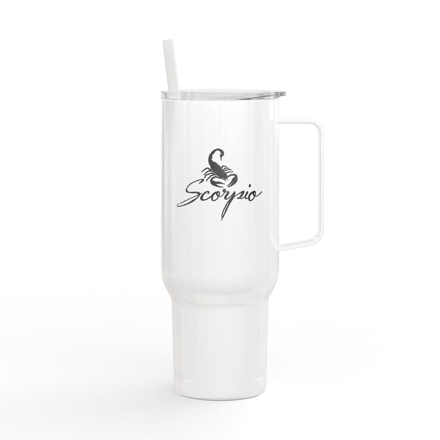 Cosmic Scorpio Signatures ✨ 40oz Engraved Zodiac Tumbler